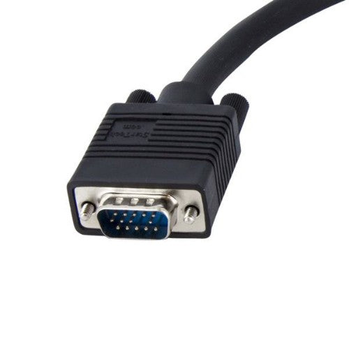 StarTech.com 1 ft Coax HD15 VGA to 5 BNC RGBHV Monitor Cable - M/F