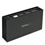 StarTech.com 7 Port Black USB 2.0 Hub - TAA