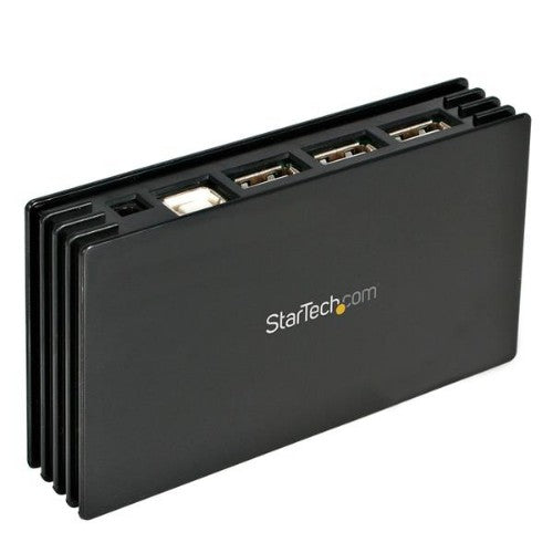 StarTech.com 7 Port Black USB 2.0 Hub - TAA