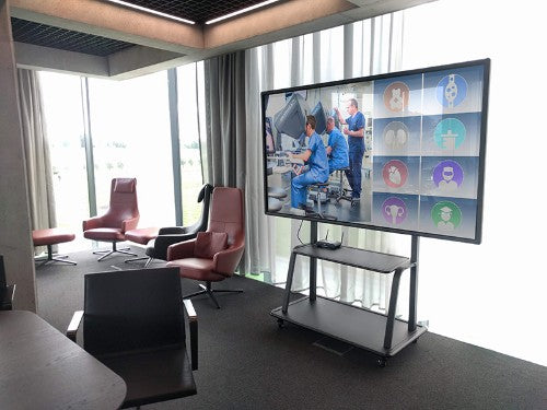 Allsee Technologies M65UHD4 Signage Display Digital signage flat panel 165.1 cm (65") LED Wi-Fi 450 cd/m² 4K Ultra HD Black Android 5.0.1