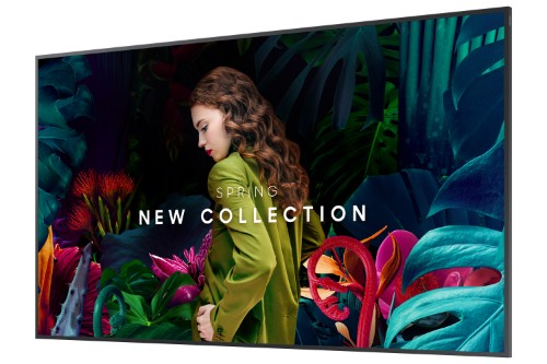 Samsung QB55C-N Digital signage flat panel 139.7 cm (55") LED 350 cd/m² 4K Ultra HD Black Built-in processor Tizen 7.0 16/7
