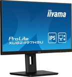 iiyama 24” IPS technology panel with height adjustable stand and 100Hz refresh rate