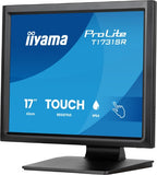 iiyama ProLite T1731SR-B2S computer monitor 43.2 cm (17") 1280 x 1024 pixels SXGA LCD Touchscreen Table Black