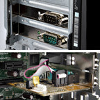 StarTech.com 2-Port PCI Express Serial Interface Card, Dual Port PCIe to RS232 (DB9) Serial Card, 16C1050 UART, Low/Full Profile Brackets, COM Retention, For Windows/Linux - TAA