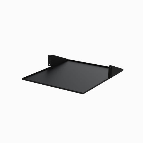 StarTech.com 2U 19" 2-Post Network Rack Shelf - 20in Deep Center Mount Cantilever Tray Rackmount Shelf for AV/Data Equipment with Cage Nuts & Screws 75lb Weight Capacity