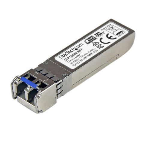 StarTech.com MSA Uncoded SFP+ Module - 10GBASE-LR - 10GbE Single Mode Fiber (SMF) Optic Transceiver - 10GE Gigabit Ethernet SFP+ - LC 10km - 1310nm - DDM