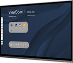 Viewsonic IFP7562 Signage Display Interactive flat panel 190.5 cm (75") LED Wi-Fi 350 cd/m² 4K Ultra HD Black Touchscreen Built-in processor Android
