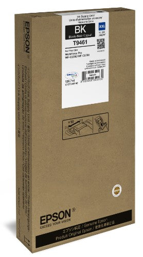 Epson C13T946140/T9461 Ink cartridge black extra High-Capacity, 10K pages 136.7ml for Epson WF-C 5290