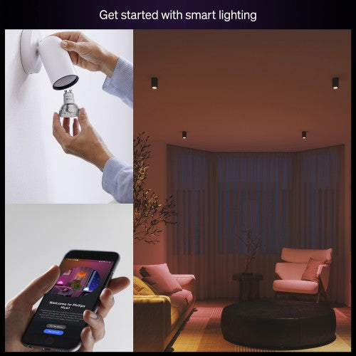 Philips Hue Essential WCA 345 GU10 3P EU