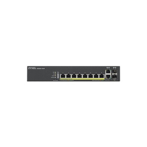 Zyxel GS2220-10HP Managed L2 Gigabit Ethernet (10/100/1000) Power over Ethernet (PoE) Black
