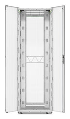 APC NetShelter SX, Server Rack Enclosure, Gen 2, 52U, 2436H x 800W x 1200D mm, with Sides, White