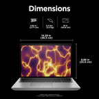 HP ZBook Fury G11 Intel® Core™ i7 i7-14700HX Mobile workstation 40.6 cm (16") WUXGA 32 GB DDR5-SDRAM 1 TB SSD NVIDIA RTX 3500 Ada Wi-Fi 7 (802.11be) Windows 11 Pro AI Workstation, AI PC Grey