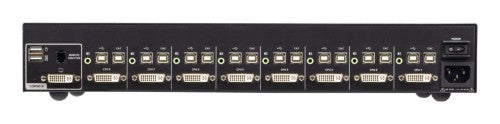 ATEN CS1188D4C KVM switch Rack mounting Black