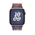 Apple 46mm Blue/Red Nike Sport Loop