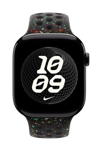 Apple 46mm Midnight Black Nike Sport Band - M/L