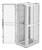 APC NetShelter SX, Server Rack Enclosure, Gen 2, 52U, 2436H x 800W x 1200D mm, with Sides, White