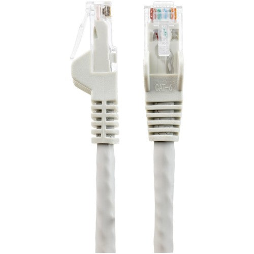 StarTech.com 3m CAT6 Ethernet Cable - LSZH (Low Smoke Zero Halogen) - 10 Gigabit 250Mhz 100W PoE RJ45 10GbE UTP Network Patch Cord Snagless with Strain Relief - Grey, CAT 6, ETL Verified, 24AWG
