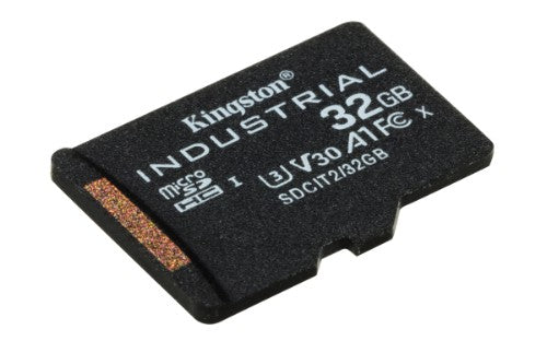 Kingston Technology 32GB microSDHC Industrial C10 A1 pSLC Card Single Pack w/o Adapter