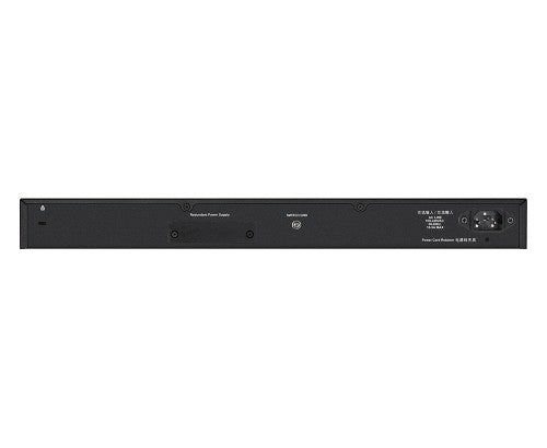 D-Link 24 x 10/100/1000BASE-T PoE ports (370W budget) Layer 3 Stackable Managed Gigabit Switch