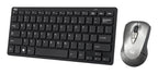 Adesso WKB-5100CB keyboard Mouse included Home/Office RF Wireless QWERTY US English Black, Silver