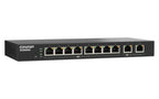 QNAP QSW-L2110-10T network switch Managed Desktop Black