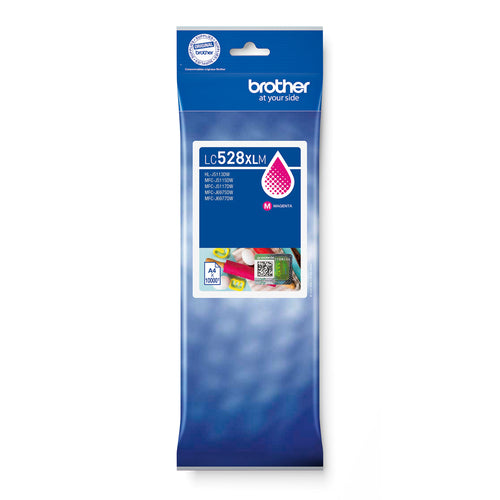 Brother LC-528XLM Ink cartridge magenta ultra High-Capacity, 10K pages ISO/IEC 19752 for Brother MFC-J 6975