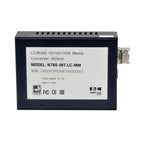 Tripp Lite N785-INT-LC-MM Gigabit Multimode Fiber to Ethernet Media Converter, 10/100/1000 LC, International Power Supply, 850 nm, 550M (1804.46 ft.)