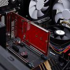 StarTech.com M.2 to U.3 Adapter for M.2 NVMe SSDs, PCIe M.2 Drive to 2.5inch U.3 (SFF-TA-1001) Host Adapter/Converter, TAA Compliant - 2.5" Drive Form Factor