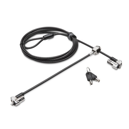 Kensington NanoSaver Keyed Dual Head Laptop Lock - Single Keyed