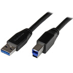StarTech.com 10m (33ft) Active USB 3.0 (5Gbps) USB-A to USB-B Cable - M/M