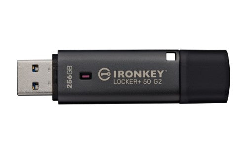 Kingston Technology IronKey 256GB Locker Plus 50 G2, FIPS 197, AES-256