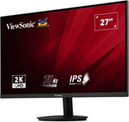 Viewsonic VA VA2708-2K-HD-2 computer monitor 68.6 cm (27") 2560 x 1440 pixels Quad HD LED Black