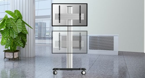 Allmounts AS0246BTW monitor mount / stand 177.8 cm (70") Floor Black, Grey