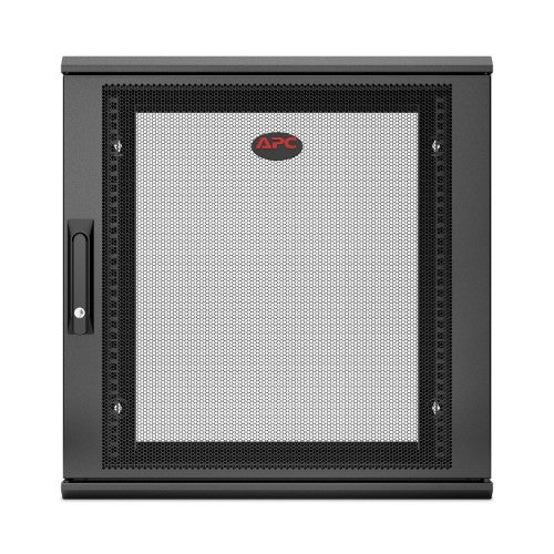 APC NetShelter WX AR112SH6 - 12U, 19 inch patch cabinet, Wall mount, Pre-assembled, 600MM deep