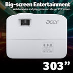 Acer Vero HL1820 - 4K Ultra HD (3840 x 2160), 5500 RGB Laser Lumens, 2000 ANSI Lumens, Projector