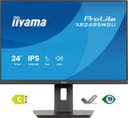 iiyama ProLite XB2495WSU-B1 computer monitor 61.2 cm (24.1") 1920 x 1200 pixels WUXGA LCD Black
