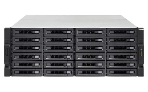 QNAP TVS-2472XU-RP NAS Rack (4U) Intel® Core™ i5 i5-8500 8 GB DDR4 QNAP Turbo System Black
