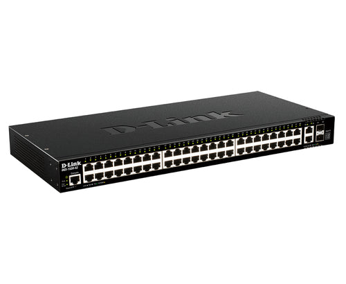 D-Link DGS-1520-52/E network switch Managed L3 10G Ethernet (100/1000/10000) 1U Black