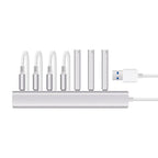 ALOGIC 7 Port USB Hub - Aluminium Unibody with Power Adapter - Prime Series