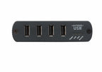 ATEN UEH4102 network extender Network transmitter & receiver Black 10, 100, 1000 Mbit/s