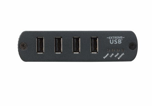 ATEN UEH4102 network extender Network transmitter & receiver Black 10, 100, 1000 Mbit/s