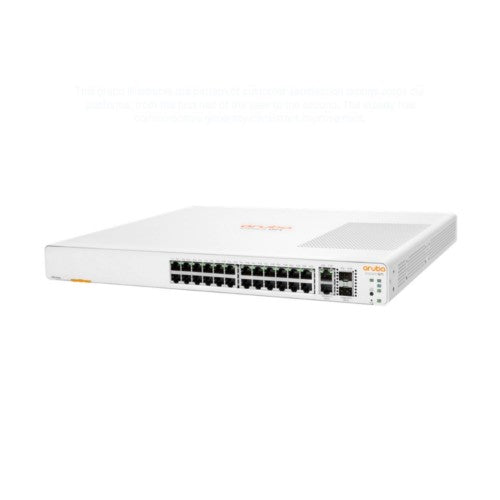HPE Aruba Networking Networking Instant On Switch 24p Gigabit 2p 10GBT 2p SFP+ 1960