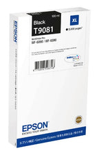 Epson C13T90814N/T9081 Ink cartridge black XL, 5K pages ISO/IEC 24711 100ml for Epson WF 6090