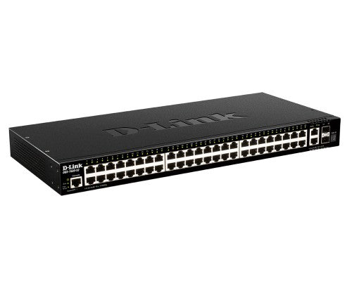 D-Link DGS-1520-52/E network switch Managed L3 10G Ethernet (100/1000/10000) 1U Black
