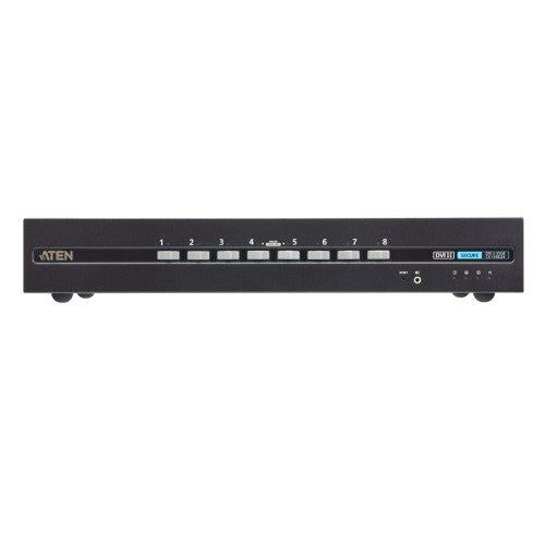 ATEN CS1148D4 KVM switch Rack mounting Black