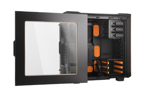 be quiet! Silent Base 600 Midi Tower Orange, Black
