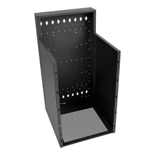 Tripp Lite SRWF16U38 SmartRack 16U Low-Profile Vertical-Mount Wall-Mount Half-Height Server Rack Enclosure
