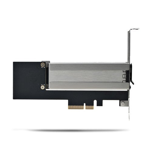 StarTech.com M.2 NVMe SSD to PCIe x4 Mobile Rack/Backplane with Removable Tray for PCI Express Expansion Slot, Tool-less Installation, PCIe 4.0/3.0 Hot-Swap Drive Bay, Key Lock - 2 Keys Included