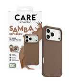 PanzerGlass CARE by ® Fashionable Case Samba Espresso w. MagSafe iPhone 17 Pro Max
