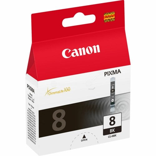 Canon 0620B001/CLI-8BK Ink cartridge black, 400 pages ISO/IEC 24711 13ml for Canon Pixma IP 4200/6600/MP 610/MP 960/Pro 9000